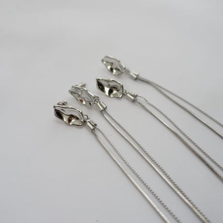 【silver】simple chain accessory