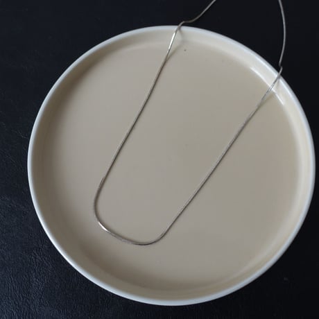 silver chain necklace
