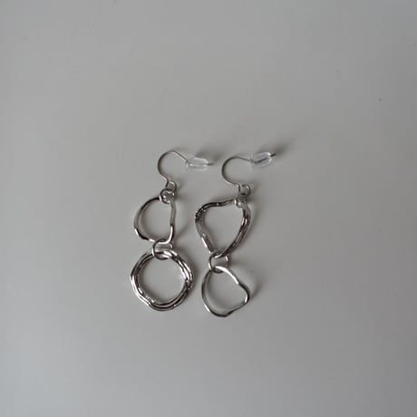 double  hoop ring pierce