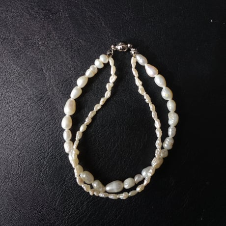 double pearl bracelet