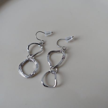 double  hoop ring pierce