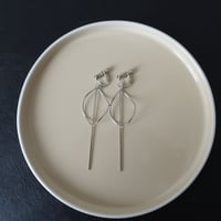 silver hoop accessory