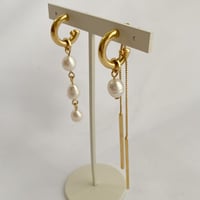 asymmetry gold pierce