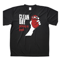 Clean Day リサイクルポリエステル　ドライTシャツ