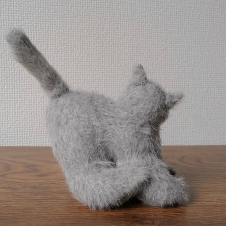 薄グレー猫ちゃん