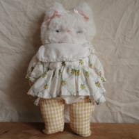 お耳の大きな白ネコちゃん