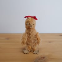ひよこ　赤リボン