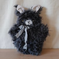 ぺったんこ　グレーうさぎ