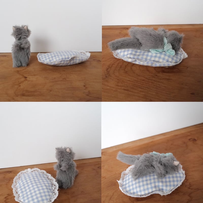 hacodeco様　ねむねむネコちゃんベビー　作家様 ねむねむ猫ちゃん | さて
