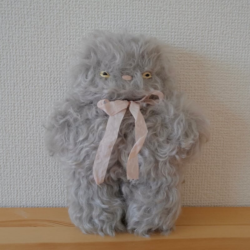 ぺったんこぬいぐるみ ライトグレー | さて
