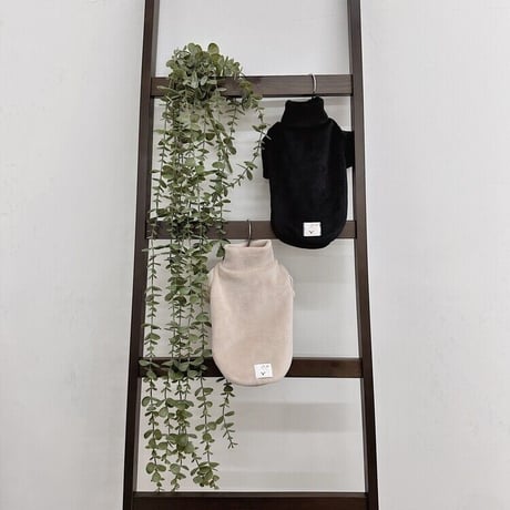 【予約商品】Angora ribbed fleece turtleneck ( T-shirt )
