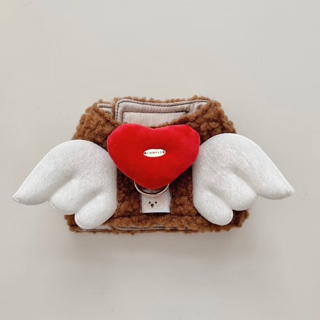 【予約商品】Dumble angel harness(basic)※heart brooch set