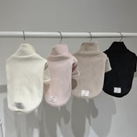 【予約商品】Angora ribbed fleece turtleneck ( T-shirt )