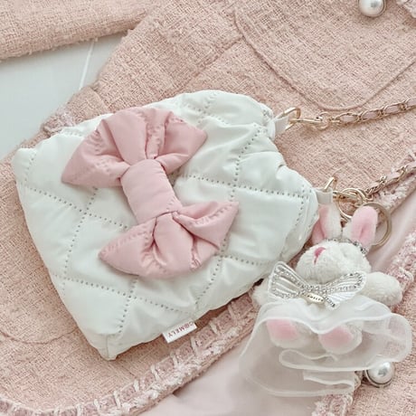 【予約商品】Ribbone padding bag