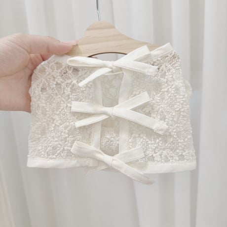 【予約商品】ribbon cardigan