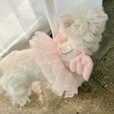 【予約商品】Dress up angel harness basic（pink）