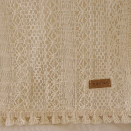【予約商品】Ogarnic lace blanket