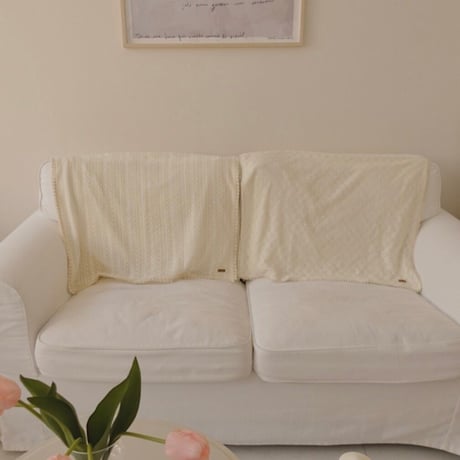 【予約商品】Ogarnic lace blanket