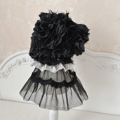 【予約商品】Rose fur bolero