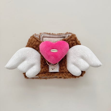【予約商品】Dumble angel harness(basic)※heart brooch set