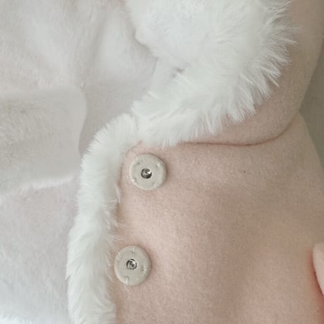 【予約商品】Bliss Ribbon Cape Coat