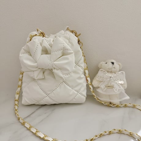 【予約商品】Ribbone padding bag