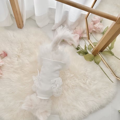 【予約商品】organic lace T-shirt