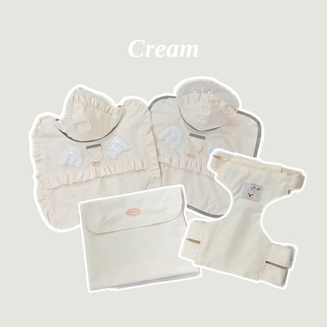 【予約商品】Angel rain coat set ( frill )※deeppurple売り切れ