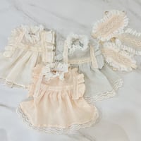 【予約商品】frill lace home wear dress