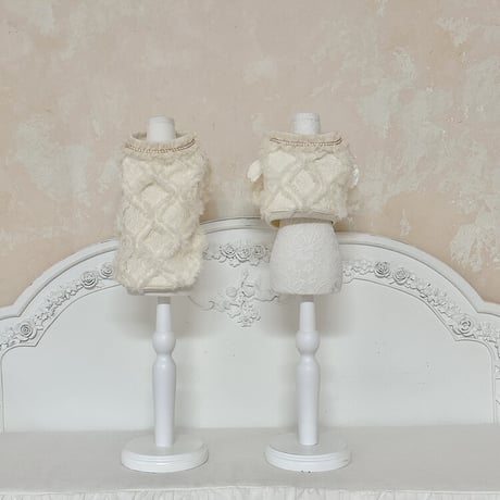 【予約商品】Grace fur sweatshirt(long)