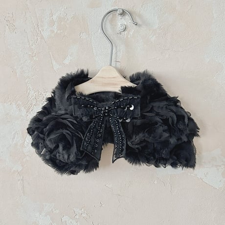 【予約商品】Rose fur bolero