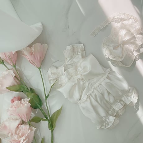 【予約商品】lovely ribbon dress