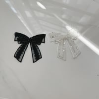 【予約商品】Spangle ribbone brooch