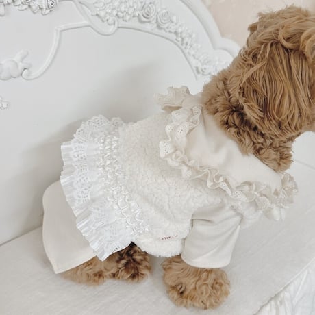 【予約商品】Lace wool Bolero