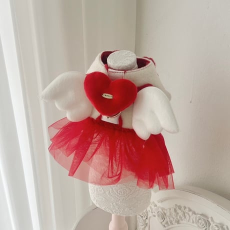 【予約商品】Heart angel harness(basic) ※heart brooch set