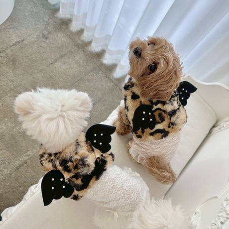 【予約商品】fur angel harness Basic（leopard）