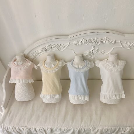 【予約商品】Baby lace top(crop)