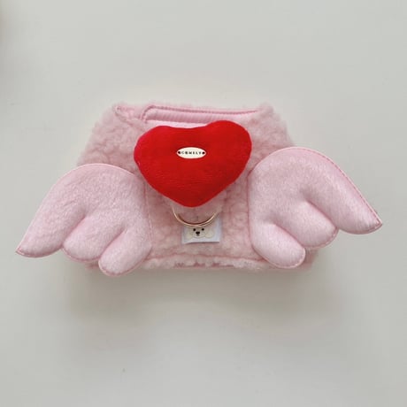【予約商品】Dumble angel harness(basic)※heart brooch set