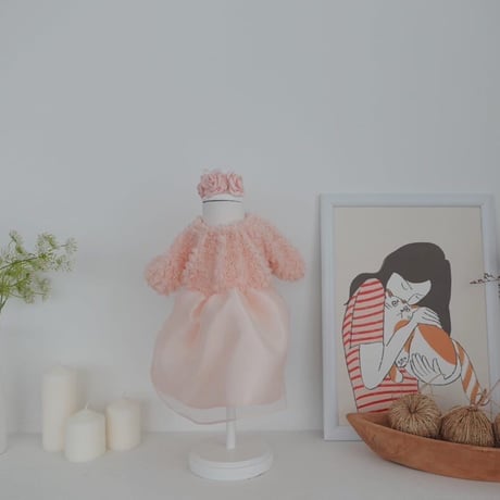 【予約商品】Rose dress