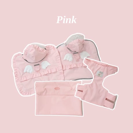【予約商品】Angel rain coat set ( frill )※deeppurple売り切れ