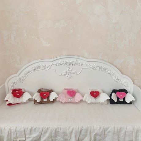 【予約商品】Dumble angel harness(basic)※heart brooch set
