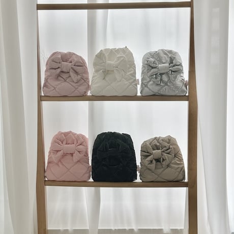 【予約商品】Ribbone padding bag