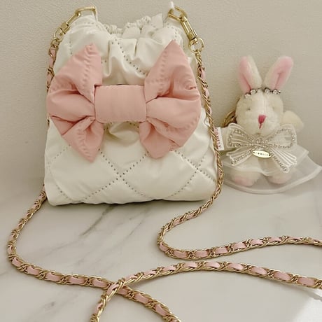 【予約商品】Ribbone padding bag