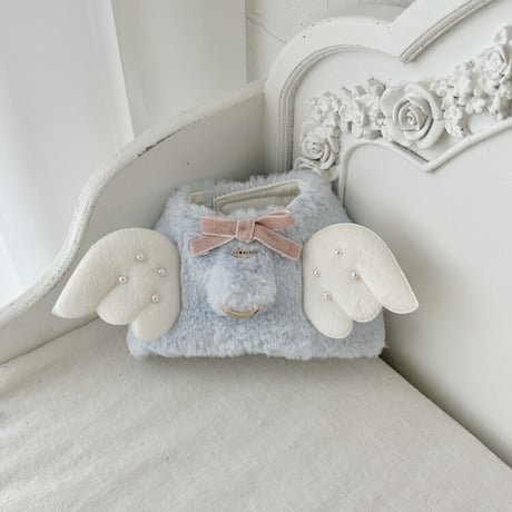 【予約商品】fur angel harness Basic（sky）