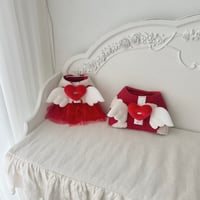 【予約商品】Heart angel harness(basic) ※heart brooch set
