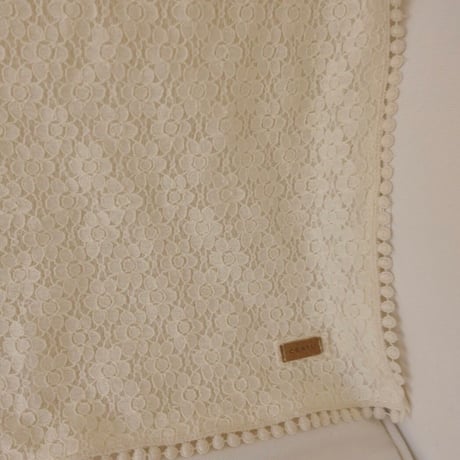 【予約商品】Ogarnic lace blanket