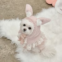 【予約商品】Flower Rabbit sweet cape