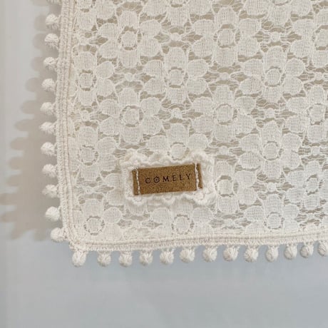 【予約商品】Ogarnic lace blanket