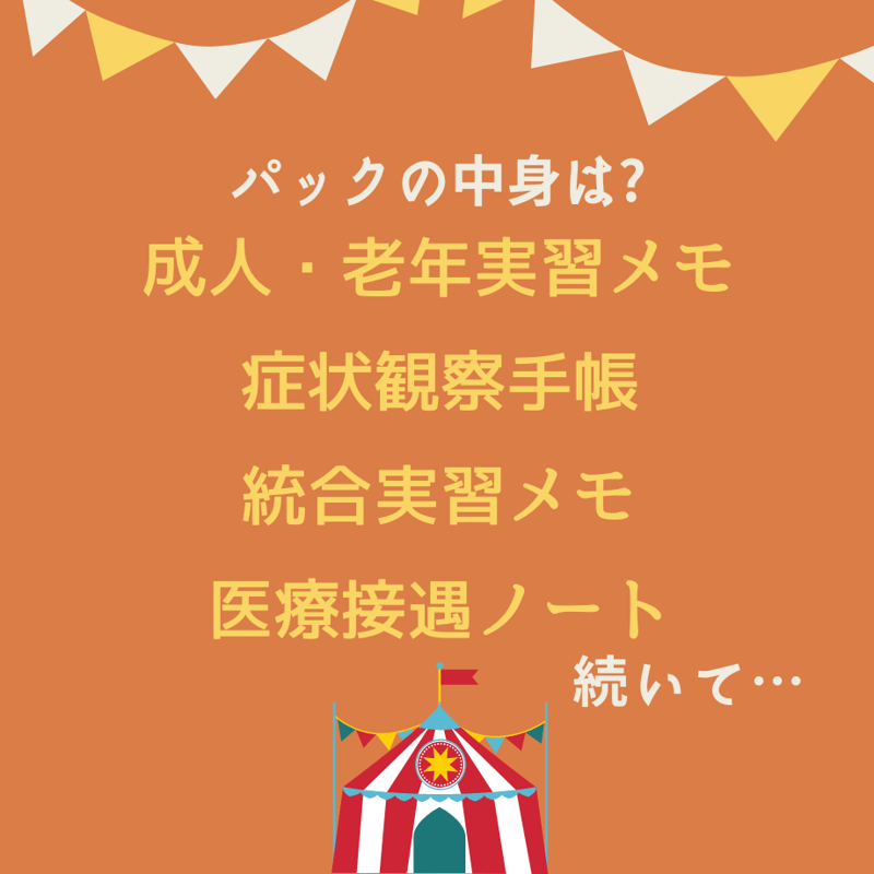 超絶安心！看護実習【まるごと】パック | 眠れる看護実習☆SHOP