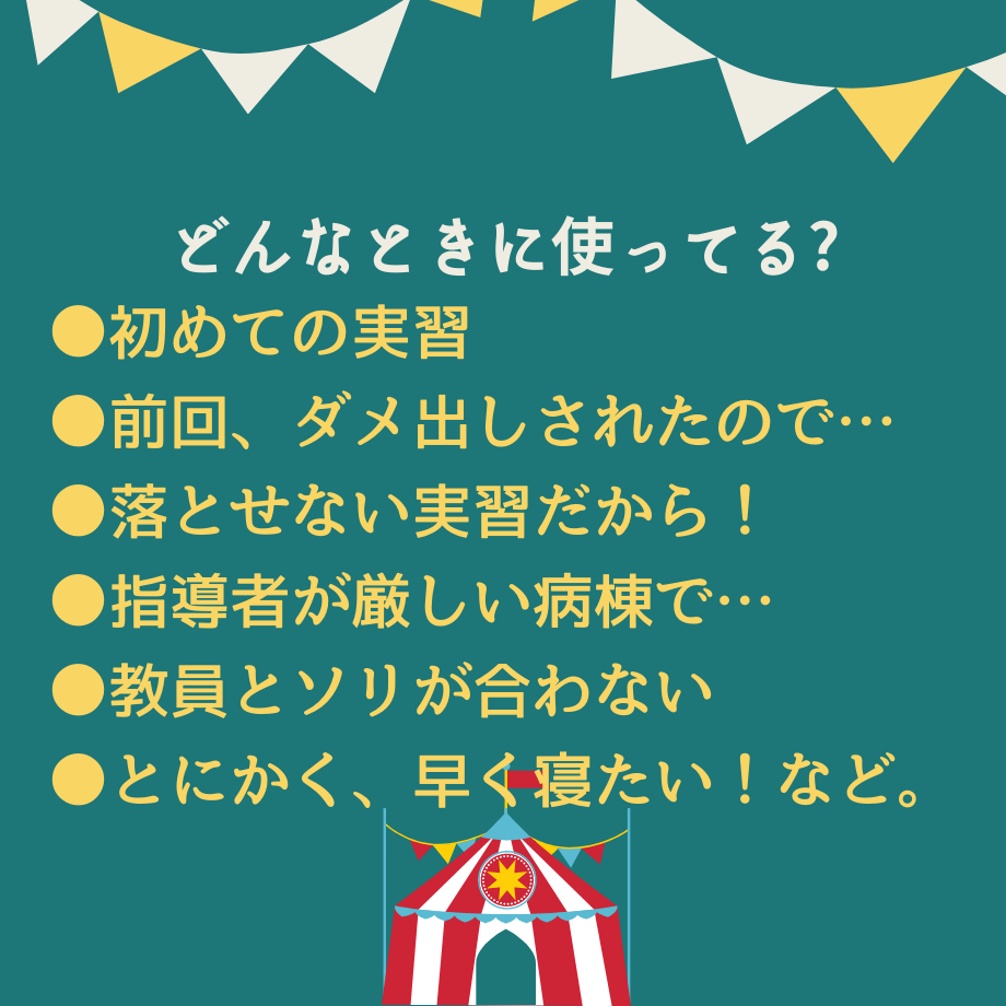 看護実習 専用ページ 看護実習記録☆60分オンラインサポート | 眠れる看護実習☆SHOP